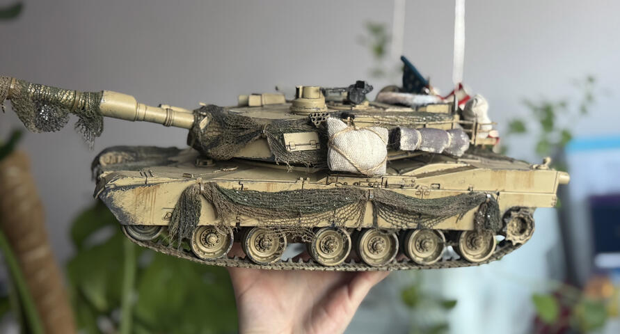 M1A2 Abrams, 1:24, RC