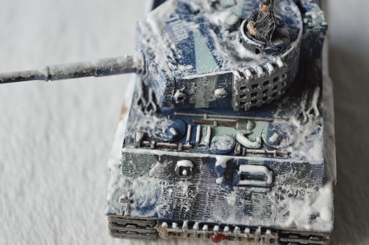Tiger I., 1:72, RC, detail